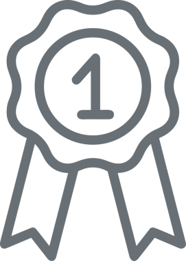 Kazanan Siyah ve Beyaz Logo Simgesi Markalaşma ve Tasarım için PNG Biçiminde