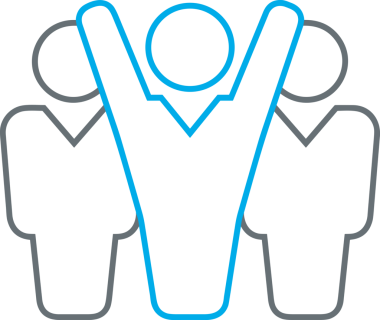 Kazanan Siyah ve Beyaz Logo Simgesi Markalaşma ve Tasarım için PNG Biçiminde