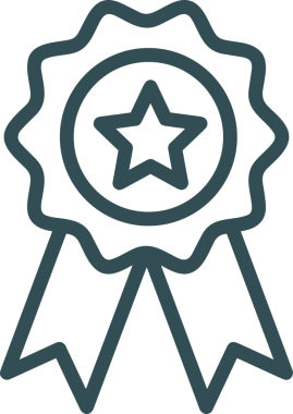 Kazanan Siyah ve Beyaz Logo Simgesi Markalaşma ve Tasarım için PNG Biçiminde