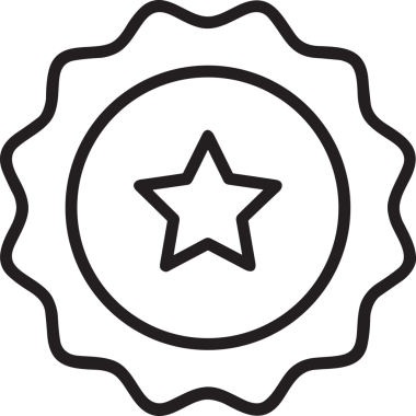 Kazanan Siyah ve Beyaz Logo Simgesi Markalaşma ve Tasarım için PNG Biçiminde