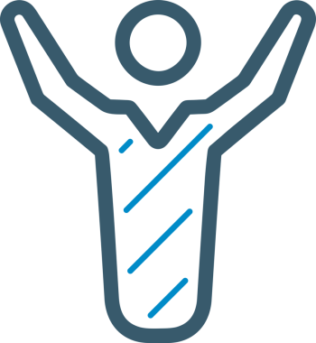 Kazanan Siyah ve Beyaz Logo Simgesi Markalaşma ve Tasarım için PNG Biçiminde