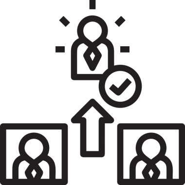 Kazanan Siyah ve Beyaz Logo Simgesi Markalaşma ve Tasarım için PNG Biçiminde