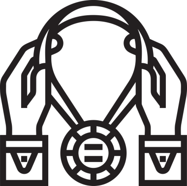 Kazanan Siyah ve Beyaz Logo Simgesi Markalaşma ve Tasarım için PNG Biçiminde