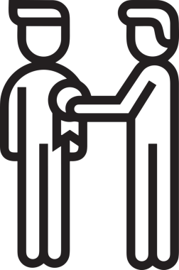 Kazanan Siyah ve Beyaz Logo Simgesi Markalaşma ve Tasarım için PNG Biçiminde