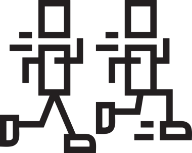 Kazanan Siyah ve Beyaz Logo Simgesi Markalaşma ve Tasarım için PNG Biçiminde