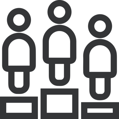 Kazanan Siyah ve Beyaz Logo Simgesi Markalaşma ve Tasarım için PNG Biçiminde