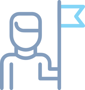 Kazanan Siyah ve Beyaz Logo Simgesi Markalaşma ve Tasarım için PNG Biçiminde