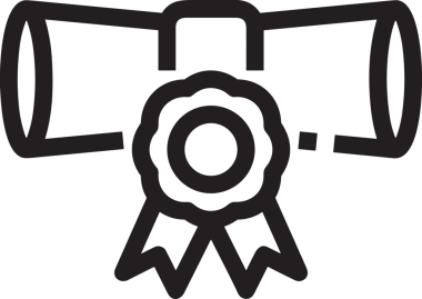 Kazanan Siyah ve Beyaz Logo Simgesi Markalaşma ve Tasarım için PNG Biçiminde