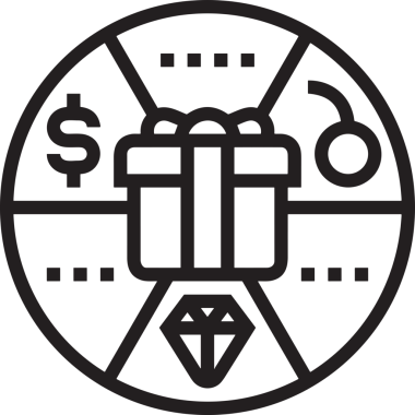 Kazanan Siyah ve Beyaz Logo Simgesi Markalaşma ve Tasarım için PNG Biçiminde