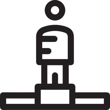 Kazanan Siyah ve Beyaz Logo Simgesi Markalaşma ve Tasarım için PNG Biçiminde