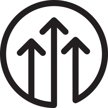 Kazanan Siyah ve Beyaz Logo Simgesi Markalaşma ve Tasarım için PNG Biçiminde