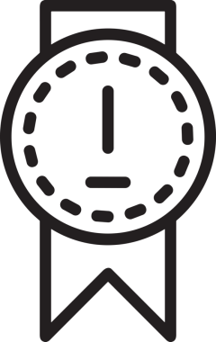 Kazanan Siyah ve Beyaz Logo Simgesi Markalaşma ve Tasarım için PNG Biçiminde