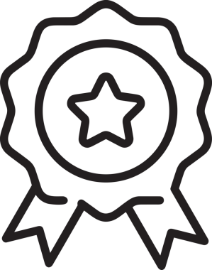 Kazanan Siyah ve Beyaz Logo Simgesi Markalaşma ve Tasarım için PNG Biçiminde