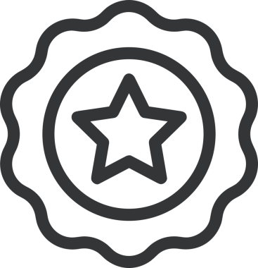 Kazanan Siyah ve Beyaz Logo Simgesi Markalaşma ve Tasarım için PNG Biçiminde