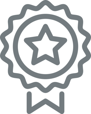 Kazanan Siyah ve Beyaz Logo Simgesi Markalaşma ve Tasarım için PNG Biçiminde