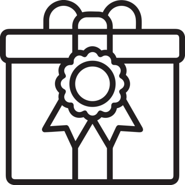 Kazanan Siyah ve Beyaz Logo Simgesi Markalaşma ve Tasarım için PNG Biçiminde