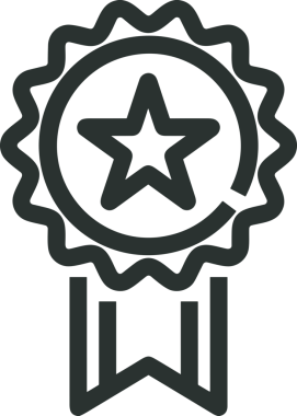 Kazanan Siyah ve Beyaz Logo Simgesi Markalaşma ve Tasarım için PNG Biçiminde