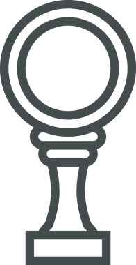 Kazanan Siyah ve Beyaz Logo Simgesi Markalaşma ve Tasarım için PNG Biçiminde