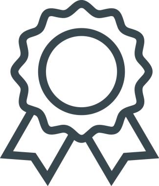 Kazanan Siyah ve Beyaz Logo Simgesi Markalaşma ve Tasarım için PNG Biçiminde