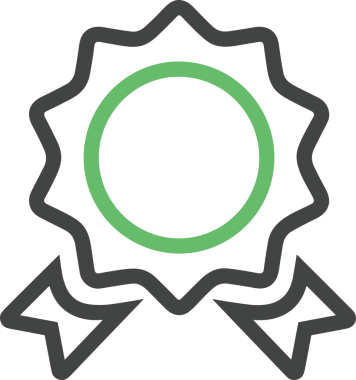 Kazanan Siyah ve Beyaz Logo Simgesi Markalaşma ve Tasarım için PNG Biçiminde