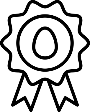 Kazanan Siyah ve Beyaz Logo Simgesi Markalaşma ve Tasarım için PNG Biçiminde