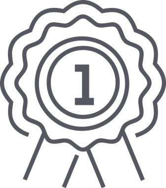 Kazanan Siyah ve Beyaz Logo Simgesi Markalaşma ve Tasarım için PNG Biçiminde