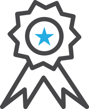 Kazanan Siyah ve Beyaz Logo Simgesi Markalaşma ve Tasarım için PNG Biçiminde