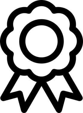 Kazanan Siyah ve Beyaz Logo Simgesi Markalaşma ve Tasarım için PNG Biçiminde