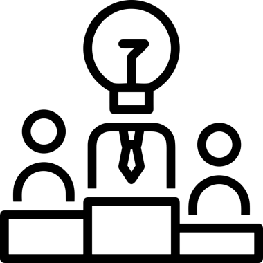 Kazanan Siyah ve Beyaz Logo Simgesi Markalaşma ve Tasarım için PNG Biçiminde