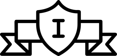 Kazanan Siyah ve Beyaz Logo Simgesi Markalaşma ve Tasarım için PNG Biçiminde