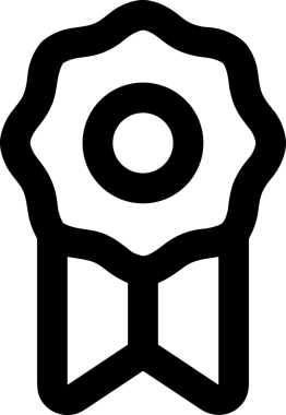 Kazanan Siyah ve Beyaz Logo Simgesi Markalaşma ve Tasarım için PNG Biçiminde