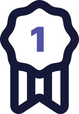 Kazanan Siyah ve Beyaz Logo Simgesi Markalaşma ve Tasarım için PNG Biçiminde