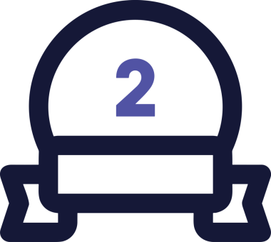 Kazanan Siyah ve Beyaz Logo Simgesi Markalaşma ve Tasarım için PNG Biçiminde