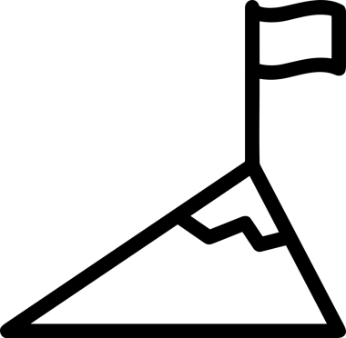 Kazanan Siyah ve Beyaz Logo Simgesi Markalaşma ve Tasarım için PNG Biçiminde