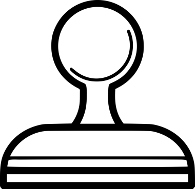 Kazanan Siyah ve Beyaz Logo Simgesi Markalaşma ve Tasarım için PNG Biçiminde