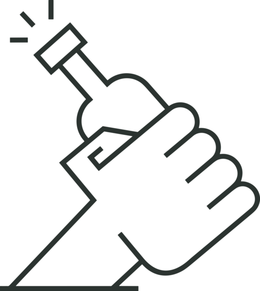Kazanan Siyah ve Beyaz Logo Simgesi Markalaşma ve Tasarım için PNG Biçiminde
