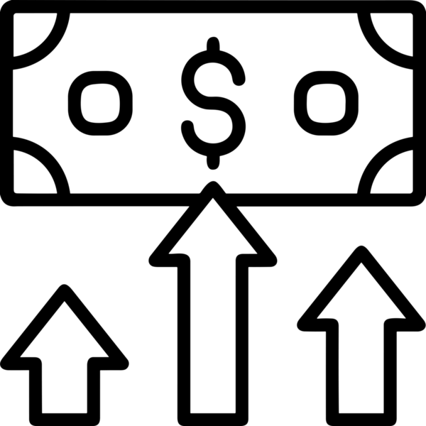 Kazanan Siyah ve Beyaz Logo Simgesi Markalaşma ve Tasarım için PNG Biçiminde