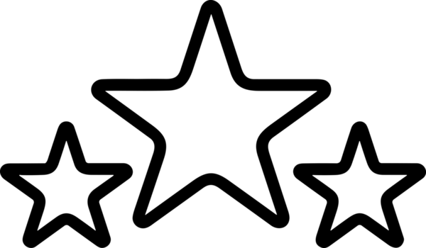 Kazanan Siyah ve Beyaz Logo Simgesi Markalaşma ve Tasarım için PNG Biçiminde