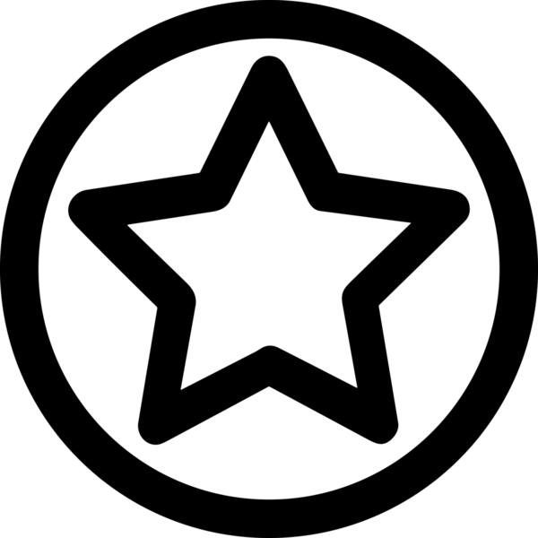 Kazanan Siyah ve Beyaz Logo Simgesi Markalaşma ve Tasarım için PNG Biçiminde