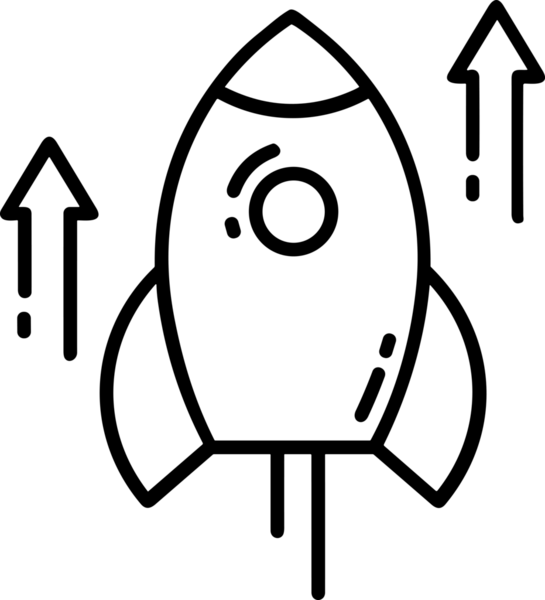Kazanan Siyah ve Beyaz Logo Simgesi Markalaşma ve Tasarım için PNG Biçiminde