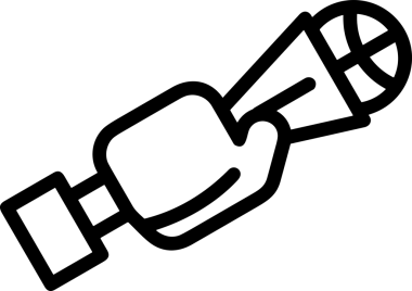 Kazanan Siyah ve Beyaz Logo Simgesi Markalaşma ve Tasarım için PNG Biçiminde