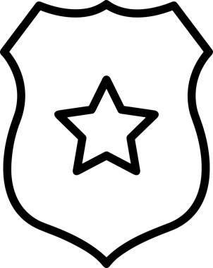 Kazanan Siyah ve Beyaz Logo Simgesi Markalaşma ve Tasarım için PNG Biçiminde