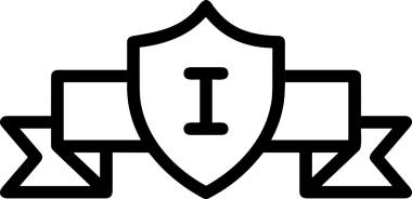 Kazanan Siyah ve Beyaz Logo Simgesi Markalaşma ve Tasarım için PNG Biçiminde