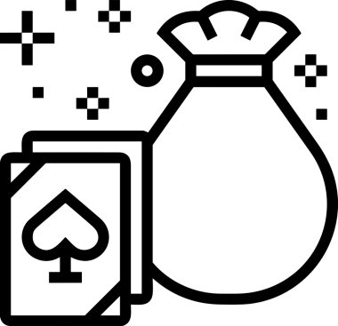 Kazanan Siyah ve Beyaz Logo Simgesi Markalaşma ve Tasarım için PNG Biçiminde