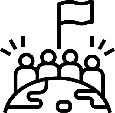 Kazanan Siyah ve Beyaz Logo Simgesi Markalaşma ve Tasarım için PNG Biçiminde