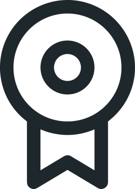 Kazanan Siyah ve Beyaz Logo Simgesi Markalaşma ve Tasarım için PNG Biçiminde