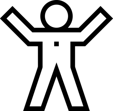 Kazanan Siyah ve Beyaz Logo Simgesi Markalaşma ve Tasarım için PNG Biçiminde
