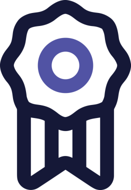 Kazanan Siyah ve Beyaz Logo Simgesi Markalaşma ve Tasarım için PNG Biçiminde