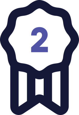 Kazanan Siyah ve Beyaz Logo Simgesi Markalaşma ve Tasarım için PNG Biçiminde