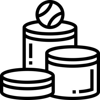 Kazanan Siyah ve Beyaz Logo Simgesi Markalaşma ve Tasarım için PNG Biçiminde
